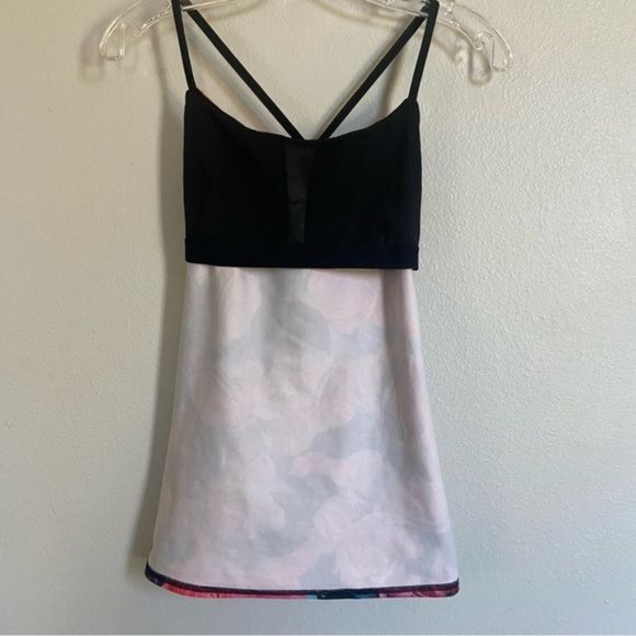 LuluLemon Dancing Warrior Secret Garden Strappy Tank Top - Picture 8 of 11